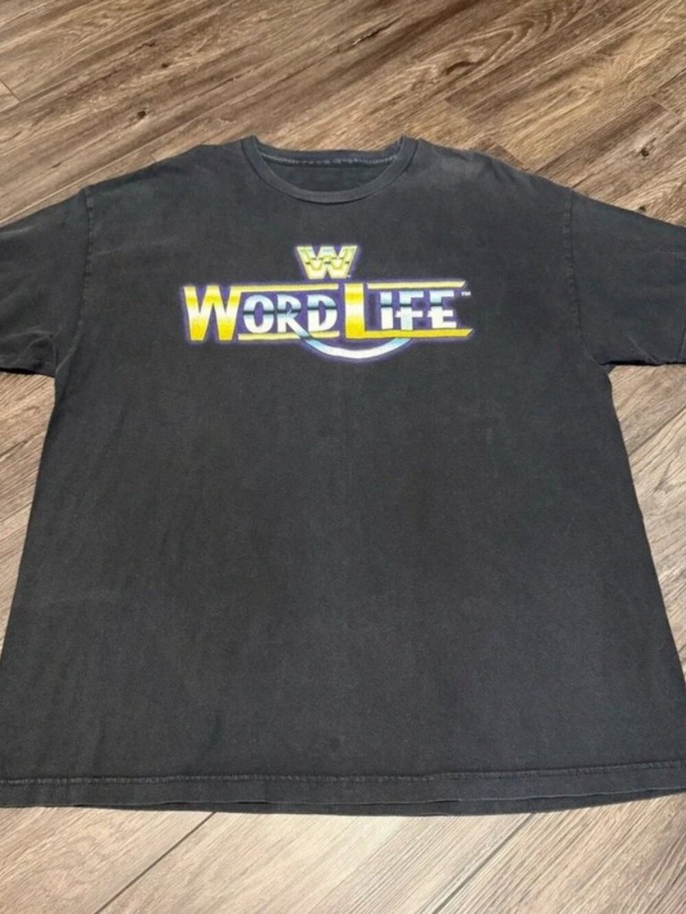 Vintage John Cena Word Life WWE Wrestling Graphic T-Shirt
